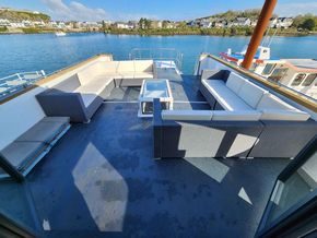 One off Build Motor Catamaran Liveaboard - Looking Aft