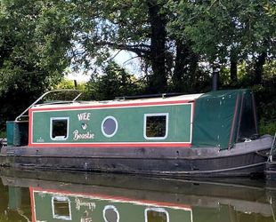 Wee Beastie-25ft 2018 Aintree Boats cruiser stern narrowboat.