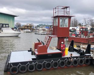 25′ x 14′ x 4′ 2018 Truckable Tug for Charter