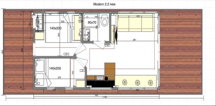 2022 La Mare Houseboat Modern 11