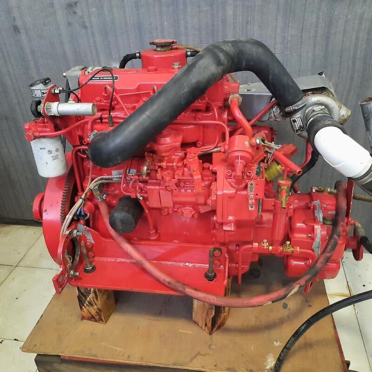 Bukh DV48 lifeboat engine with control panel - used good