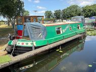 34ft Cruiser Stern Narrowboat Built By Piper Boatbuilding in 2002