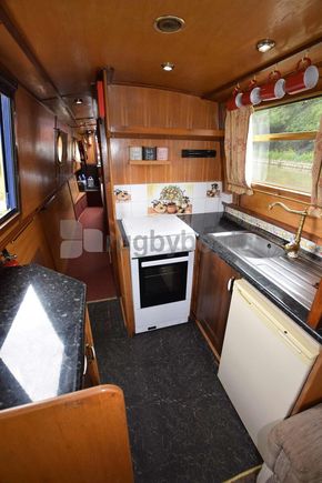 Galley aft