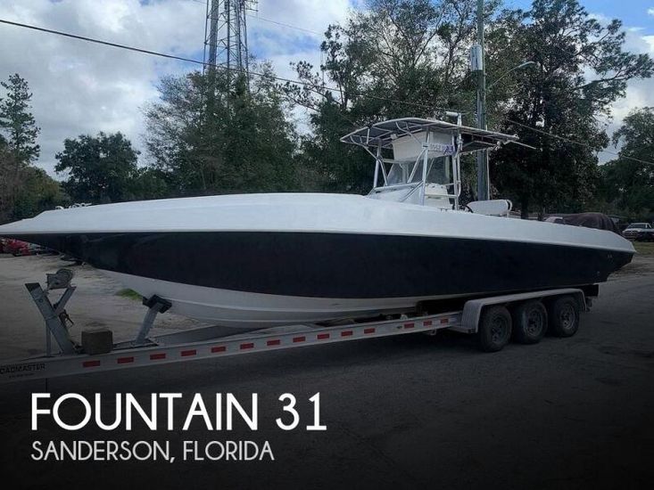 1995 Fountain 31 sportfish cruiser