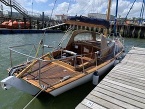 Medina Folkboat - Stern