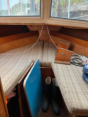 V-berth in forward section