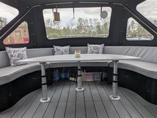 Joanie's Ark 65' widebeam with mooring at Roydon Marina Village
