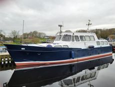 12m Dutch Steel Cabin Motorboat Cruiser suitable for liveaboard
