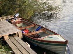 Perfect river estuary fishing family boat