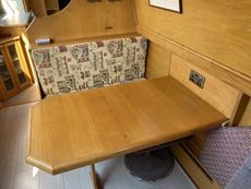 Dinette converts to double bed