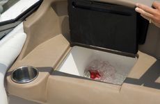 Insulated in-dash cooler