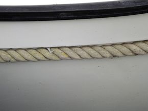 Hardy 20 Motor Sailer - Hull Close Up