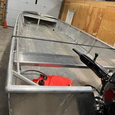 2022 21' x 7' Aluminum Work Boat w/70 hp Suzuki and Trailer