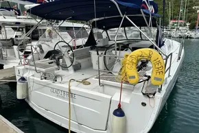2023 Beneteau Oceanis 51.1 yacht docked, featuring 