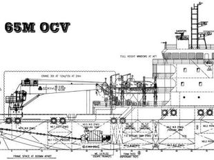 65m Offshore Support & Construction Vessel for Sale / #1095401