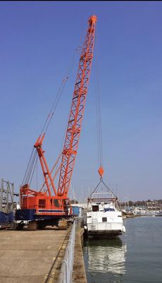 NCK-RAPIER ATLAS C54B Crawler Crane