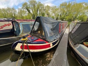 62ft Orinoco moored at Kingsground
