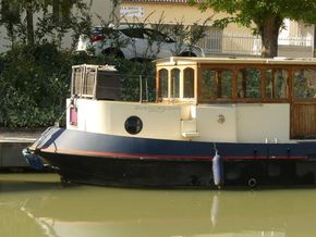 Aqualine Replica Dutch Barge Voyager 60  - Stern