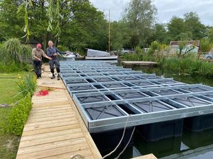 4.5 x 14.78m Modular Floating Home Hull