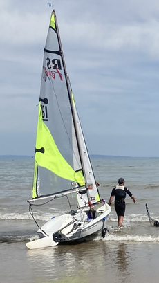 RS Feva XL sail number 0761