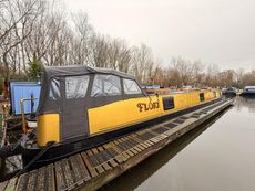 60' 2023 All electric cruiser Stern Narrowboat built by Oakum Boats