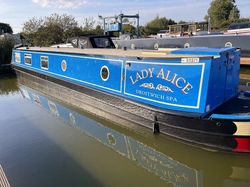 LADY ALICE - 55' Trad - Barrus Shire 45hp Engine, Lovely Boat
