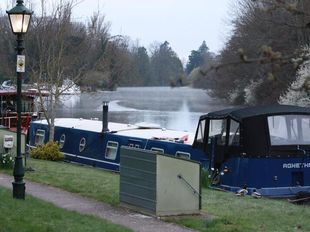 70x12 - Viking Widebeam Barge - Residential Mooring near Windsor