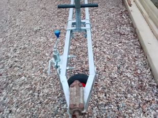 LARGE 2 WHEEL TRAILER  , GOOD CONDITION