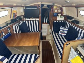 Saloon looking aft