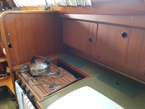 Galley aft view
