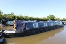 Skyy, 57ft Cruiser style narrowboat, 2005.