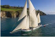 21st C coastal sailing Thames barge