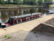 40ft Cruiser stern narrowboat, built by Coles Morton Marine in 1978