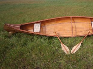 Hiawatha unique hand built canoe