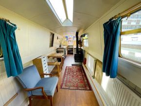 Narrowboat 57ft Cruiser Stern  - Looking Aft