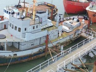 Residential Converted German Naval Tug