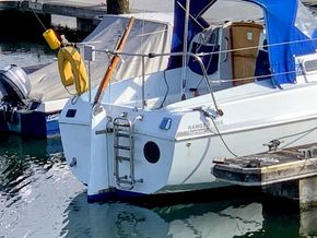 Hunter 265  - Stern