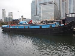 Dutch Barge - converted 25m Luxemotor