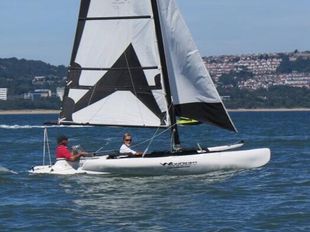 Windrider 17 sailing trimaran 2014