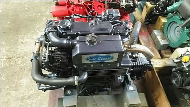 Sole' Mini 33 31hp Marine Diesel Engine Package