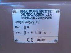 2004 Regal 2465 Commodore Diesel. (Sold)