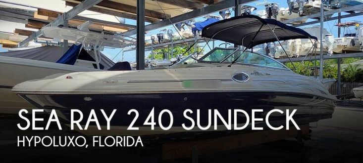 2005 Sea Ray 240 sundeck