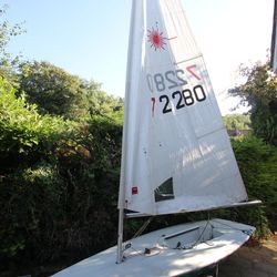 Laser w  Full, radial, & 4.7 sails
