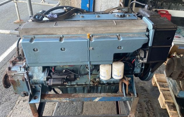 Perkins M130C 130hp Marine Diesel Engine & Gearbox Package