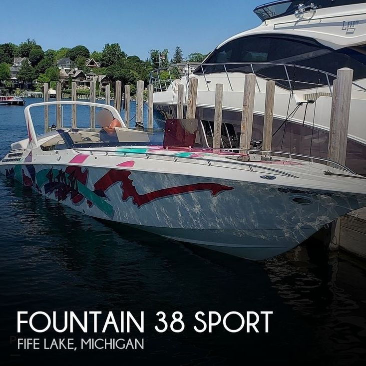 1990 Fountain 38 sport cruiser