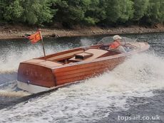 1950 Italian Motor Launch/Speedboat & Trailer - topsail.co.uk