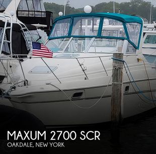 1996 Maxum 2700 SCR