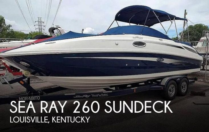 2011 Sea Ray 260 sundeck