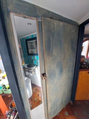 big wardrobe in bathroom