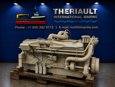 CUMMINS KTA50-M2 MARINE ENGINE &ndash; 1,600 HP &ndash; LOW HOURS
